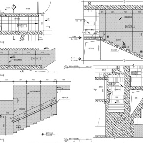 【CAD图纸】阿那亚山谷音乐厅 CAD施工图+效果图
