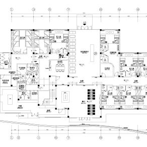 【CAD图纸】民宿CAD平面布局方案