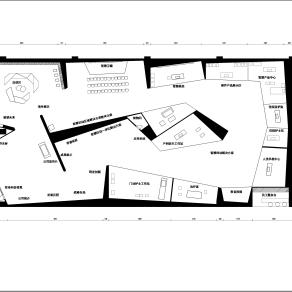 【CAD图纸】展厅室内设计CAD方案