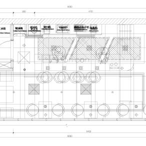 【CAD图纸】咖啡厅平面设计方案
