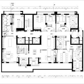 【CAD图纸】茶室平面CAD设计方案