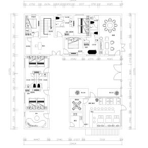 【CAD图纸】民宿CAD平面方案