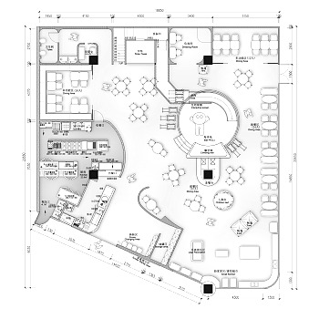 【CAD图纸】扬州BINGO亲子餐厅 CAD施工图+效果图+高清实景