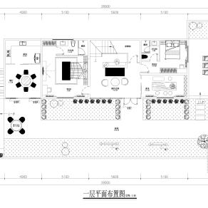 【CAD图纸】民宿平面方案设计
