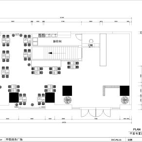 【CAD图纸】华盟商务广场平面CAD方案