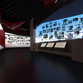 【CAD图纸】四平马仁兴纪念馆丨效果图+CAD施工图+实景