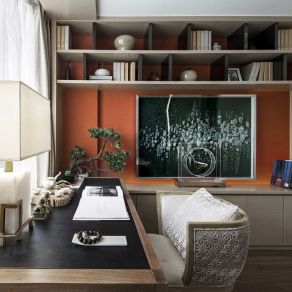 【CAD图纸】四房两厅大平层样板房 CAD施工图+实景