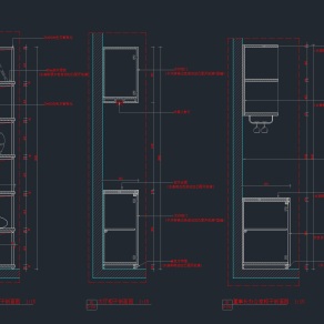 【CAD图纸】成都无界玉器会所 效果图+CAD施工图
