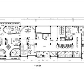 【CAD图纸】经七路茶楼平面CAD方案