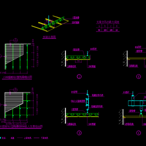 【CAD图纸】金属铝板天花吊顶丨收口节点CAD大样合集