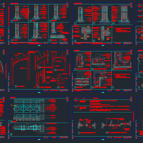 【CAD图纸】全国通用CAD节点详细解析 天花地面墙面节点