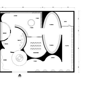 【CAD图纸】展厅平面方案优化