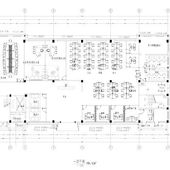 【CAD图纸】办公室平面方案