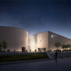 【CAD图纸】上海宝龙美术馆 效果图+CAD施工图+物料+高清照片+建筑图