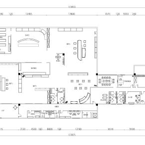 【CAD图纸】展厅平面方案