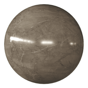 【材质】亮光浅咖地砖