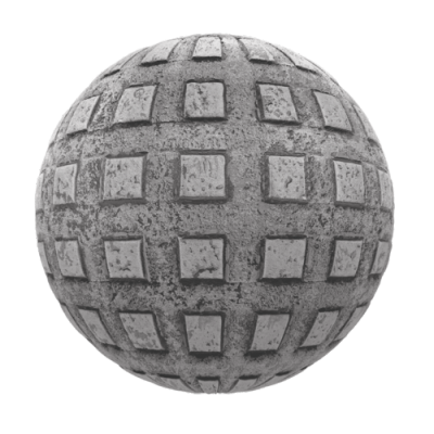 【材质】图案化旧金属漫反射