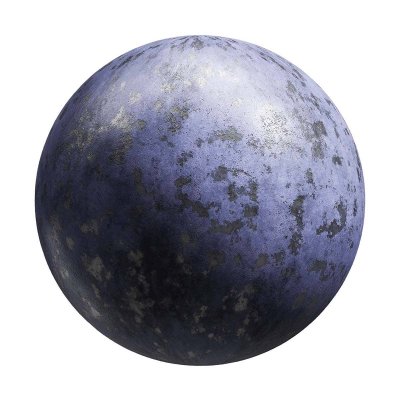 【材质】彩绘金属