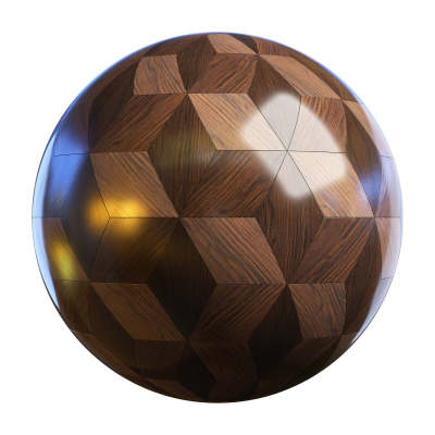 【材质】拼花木地板BBR贴图