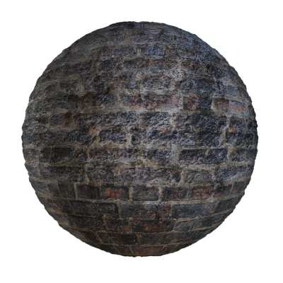 【材质】损坏的砖墙