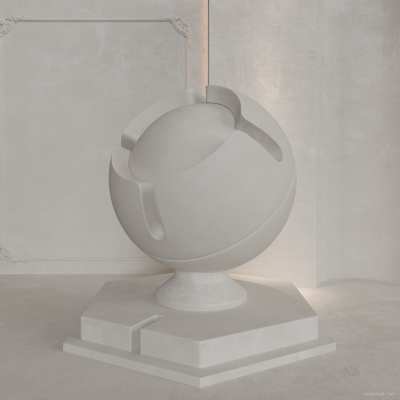 【材质】无光泽微水泥