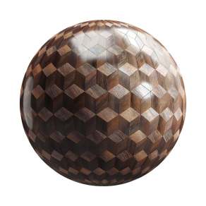 【材质】暗立方木镶木地板