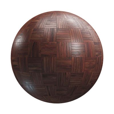 【材质】暗篮拼花木地板BBR贴图