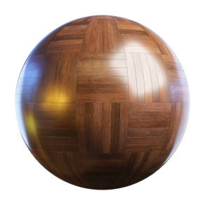 【材质】木质拼花木质篮子BBR贴图