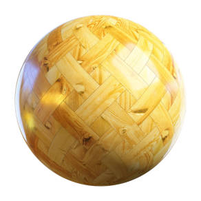 【材质】松木镶木编织板BBR贴图