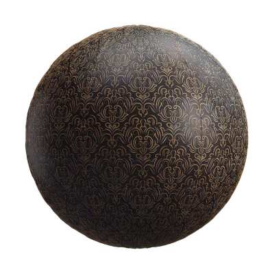 【材质】棕色墙纸