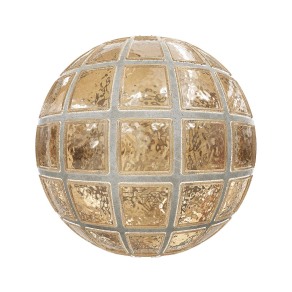 【材质】棕色玻璃墙