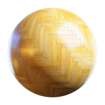 【材质】橡木人字形木木镶木地板BBR贴图