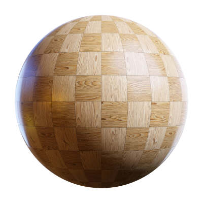 【材质】橡木方木镶木地板BBR贴图