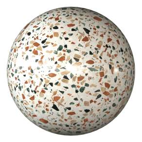 【材质】水磨石