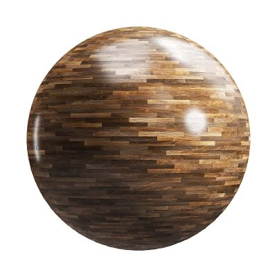 【材质】深色小木条镶木地板BBR贴图