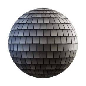 【材质】灰木屋顶