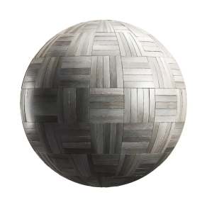 【材质】灰篮子木地板