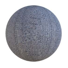 【材质】灰色沥青，带号线路面