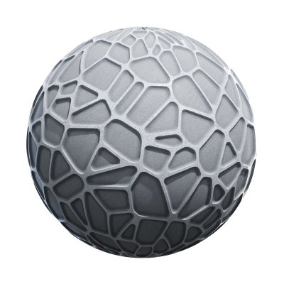 【材质】灰色花纹塑料