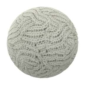 【材质】白色羊毛织物