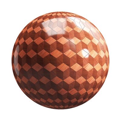 【材质】立方木镶木地板BBR贴图