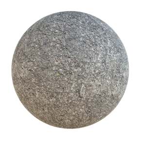 【材质】粗灰色沥青路面