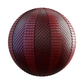 【材质】红色瓦片屋顶