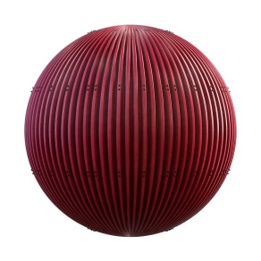 【材质】红色金属屋顶