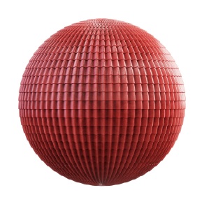 【材质】红色钢瓦屋顶