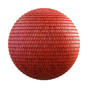 【材质】红色陶瓷屋顶