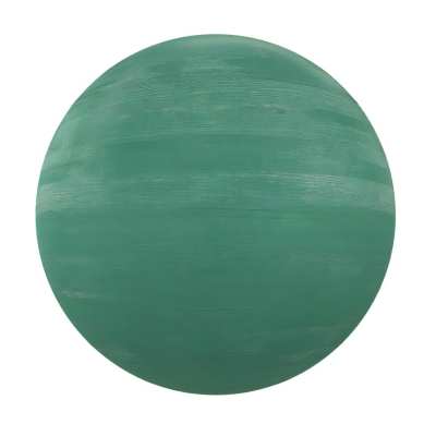 【材质】绿色彩绘木材