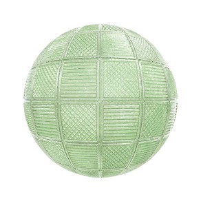 【材质】绿色玻璃墙