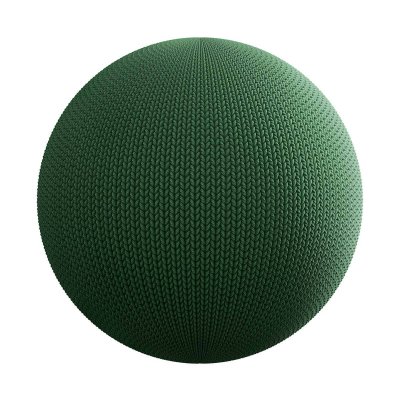【材质】绿色羊毛面料