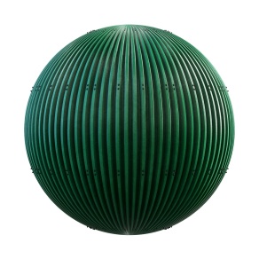 【材质】绿色金属屋顶